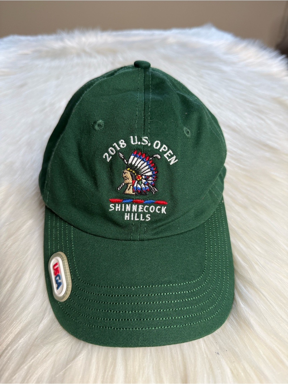 USGA Green Shinnecock Hills 2018 Embroidered Hat